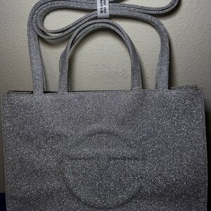 Telfar Medium Glitter Tote Bag